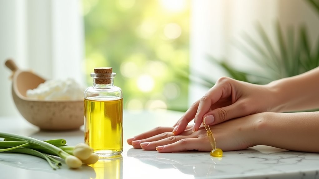 lemongrass oil enhances beauty