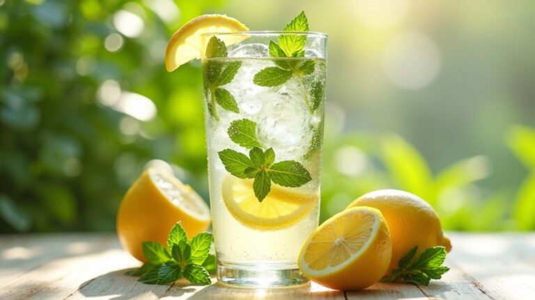 minty citrus drink recipe