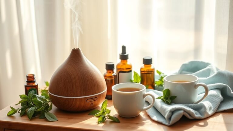 natural oils soothe colds