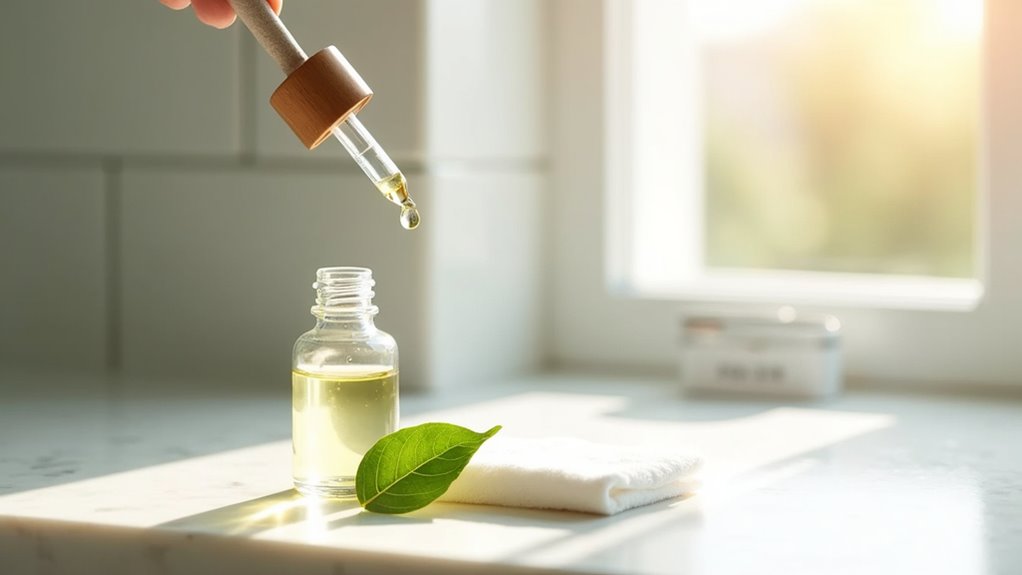 precise tea tree oil application