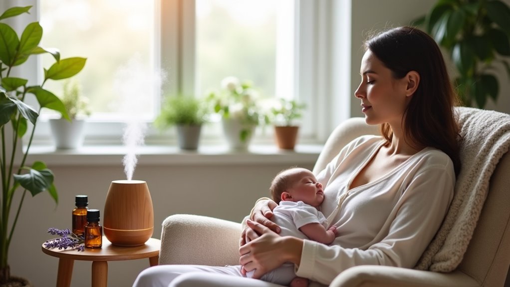 safe essential oils breastfeeding