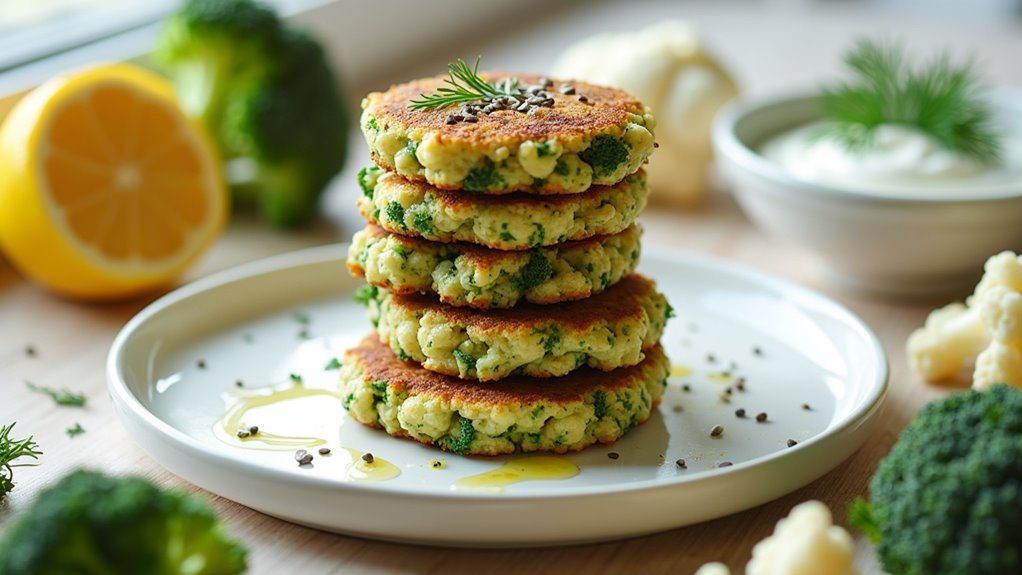simple nutritious veggie patties