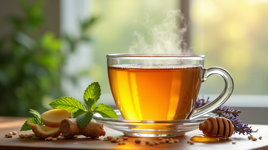 soothing herbal digestive teas