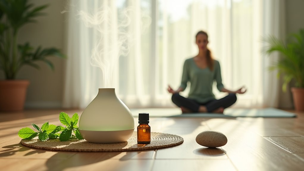 spearmint oil enhances clarity