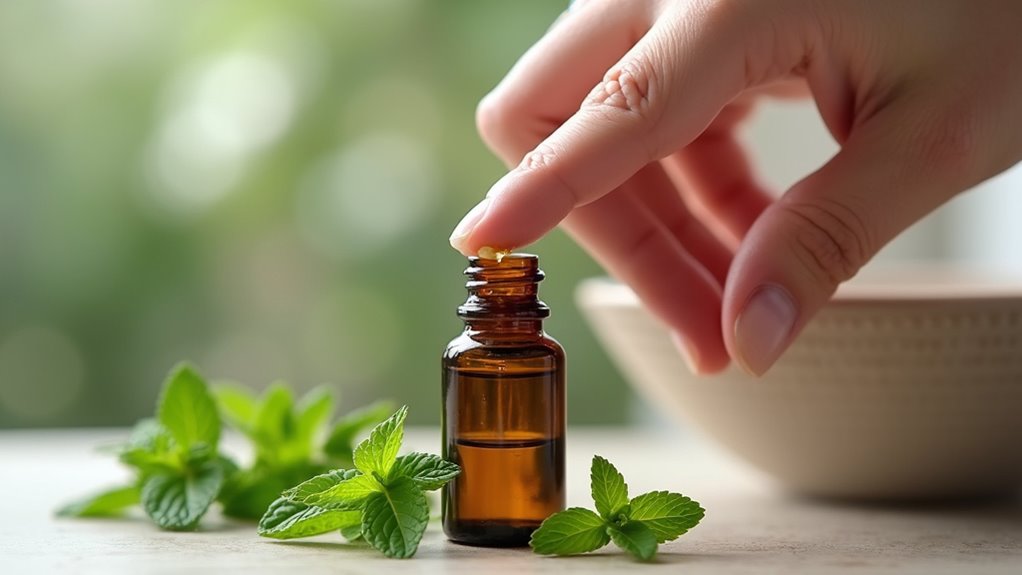 spearmint oil for pain relief