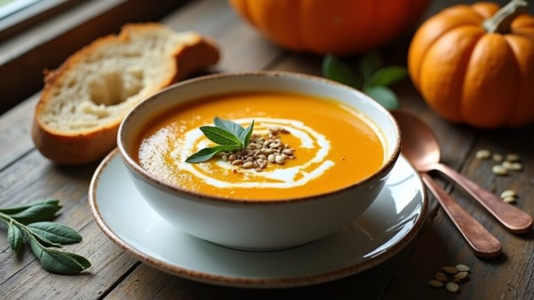 vegan roasted butternut squash soup