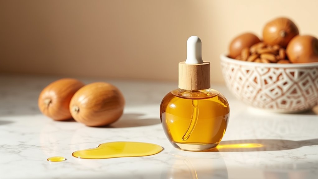 argan oil skin transformation