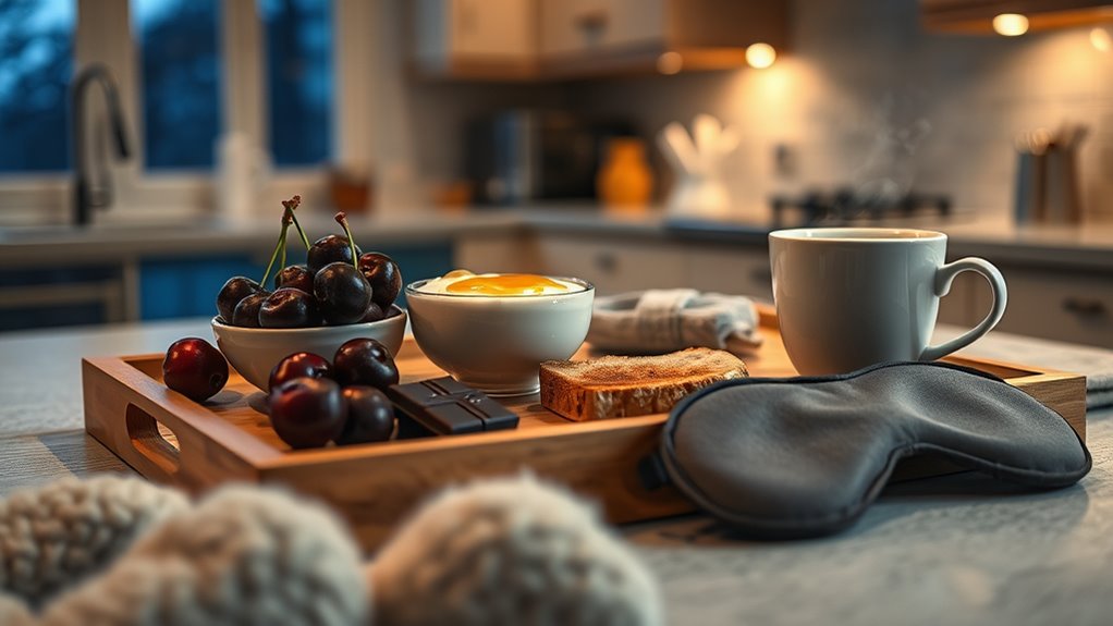 bedtime snack nutrient combinations