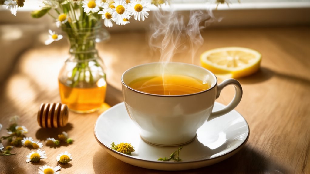 chamomile tea enhances immunity