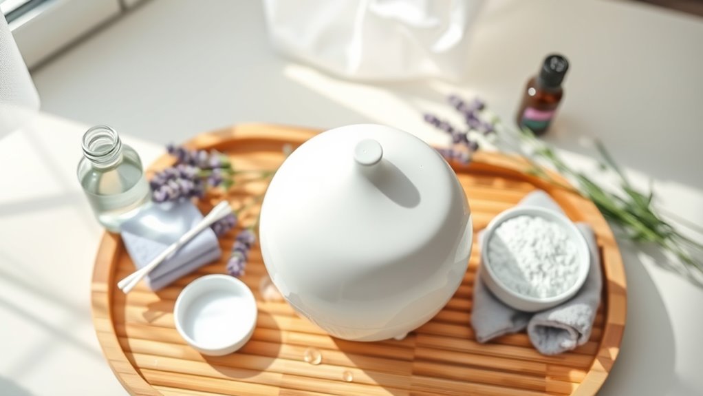 diffuser cleaning maintenance routine