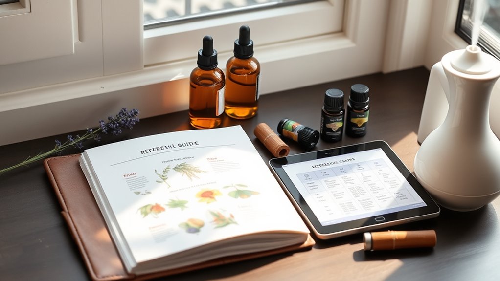 essential oil reference materials