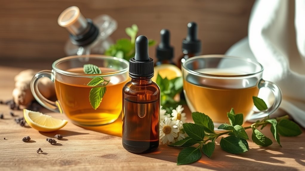 essential oils aid digestion