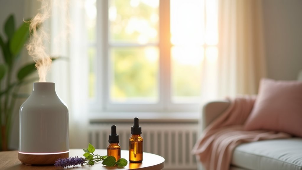 essential oils alleviate allergies