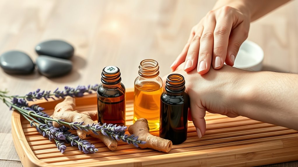 essential oils alleviate arthritis pain