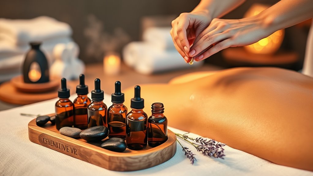 essential oils enhance circulation