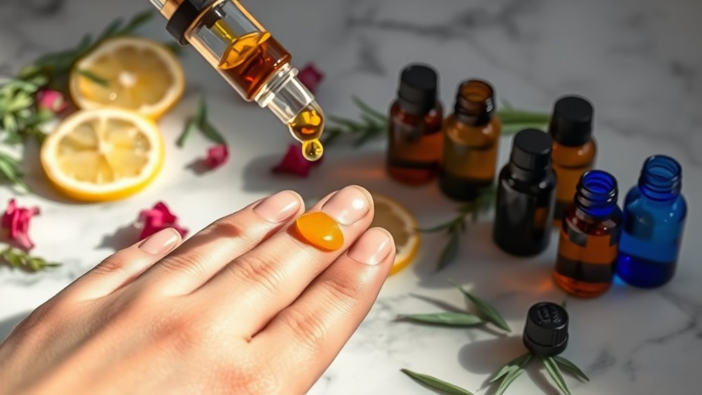 essential oils enhance nail health