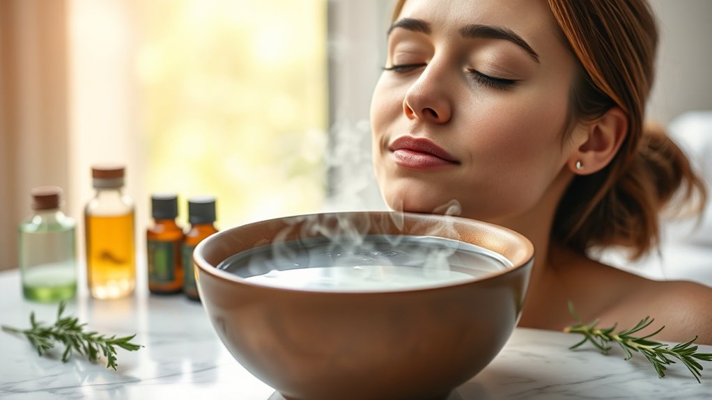 essential oils relieve congestion