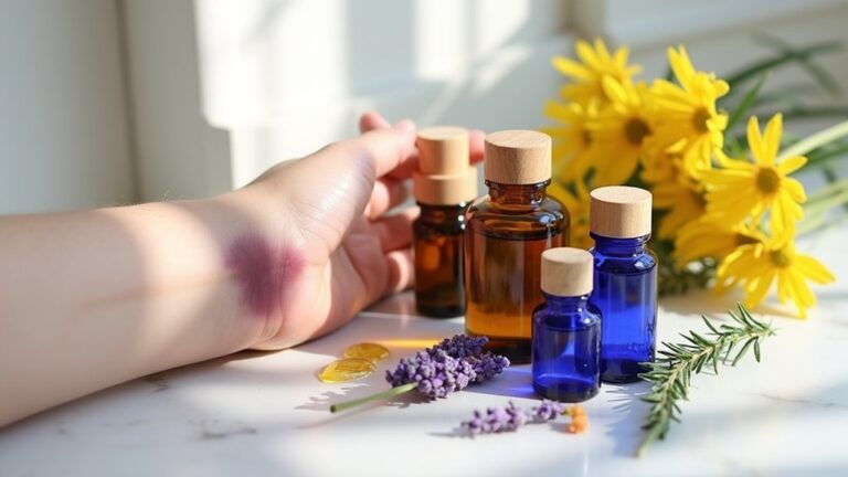 healing bruises with essential oils