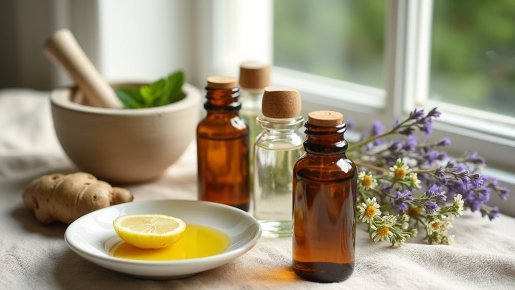 healing oils for ibs