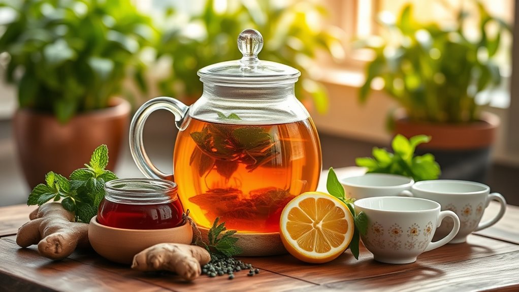 herbal teas aid digestion