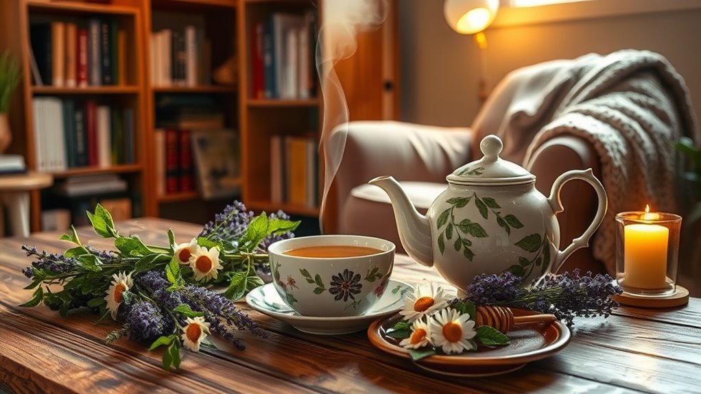 herbal teas promote restful sleep