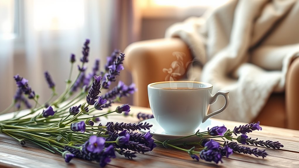 lavender promotes restful sleep