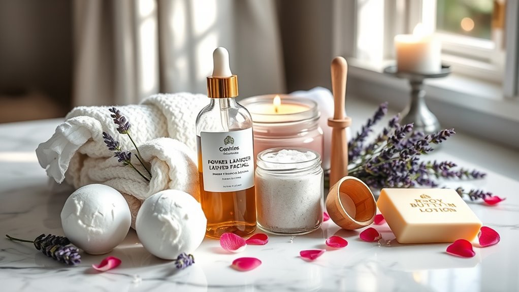 luxurious homemade self care products