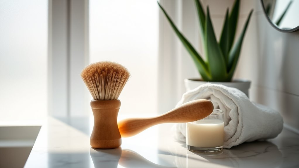 lymphatic health through dry brushing