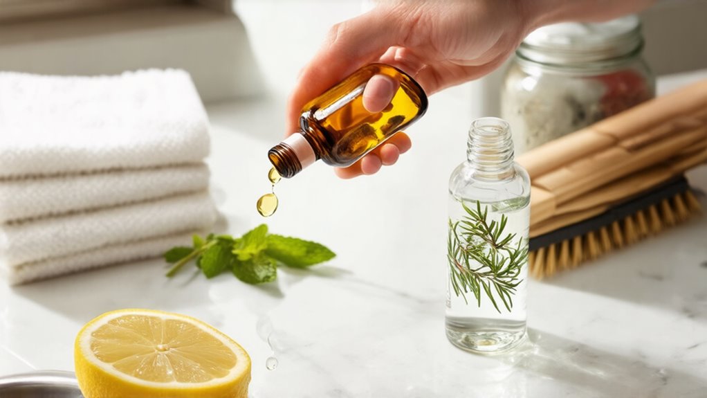 natural cleaning with tea tree