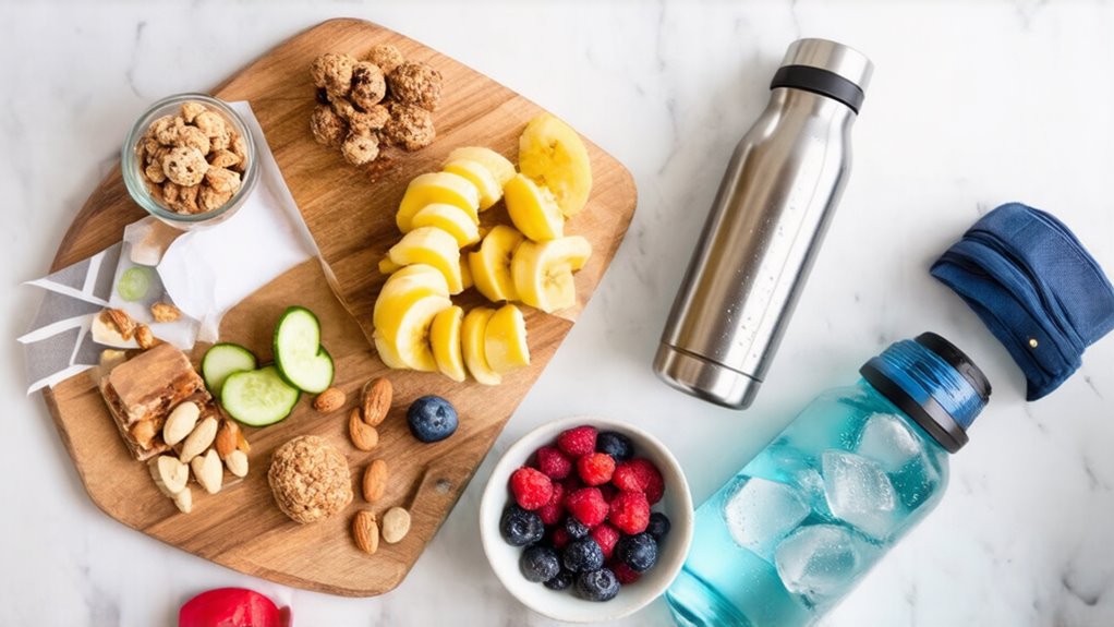 nutrient rich snacks and hydration