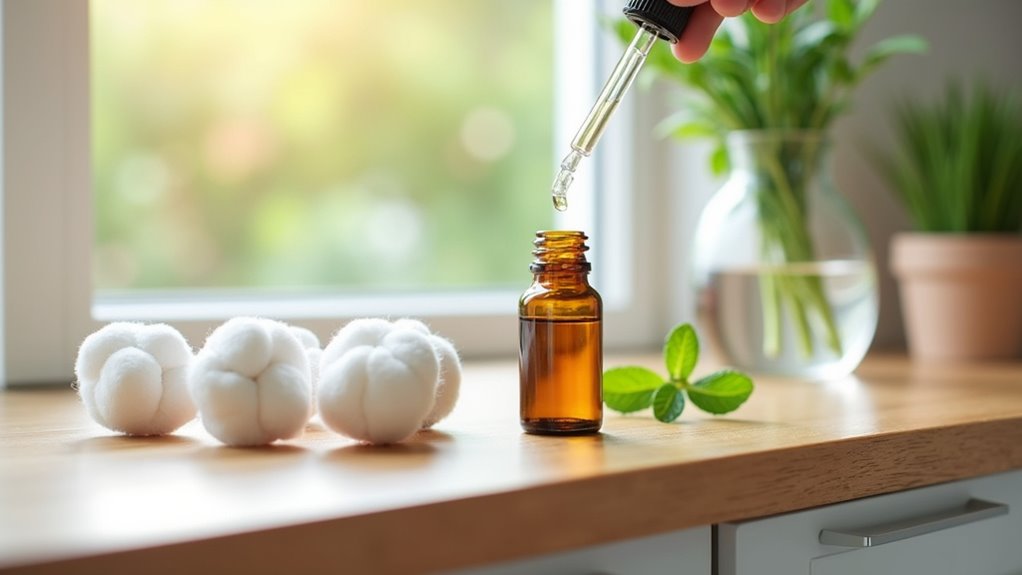 peppermint oil repels mice