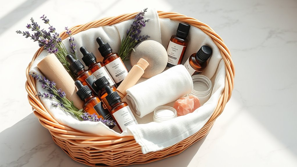 personalized essential oil spa