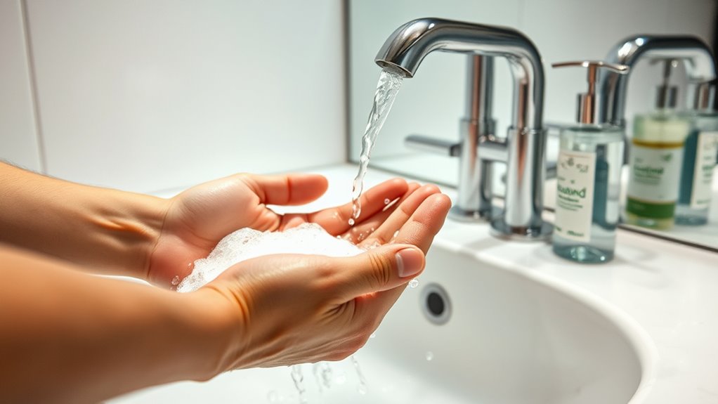 practice frequent hand hygiene