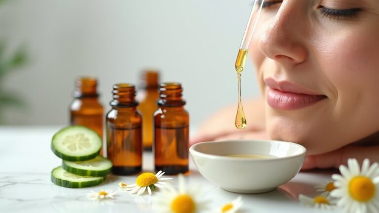 revitalize eyes using oils