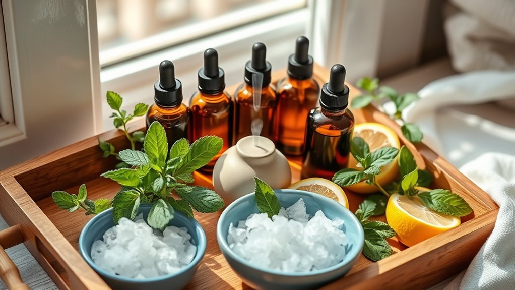 sinus relief essential oil blend