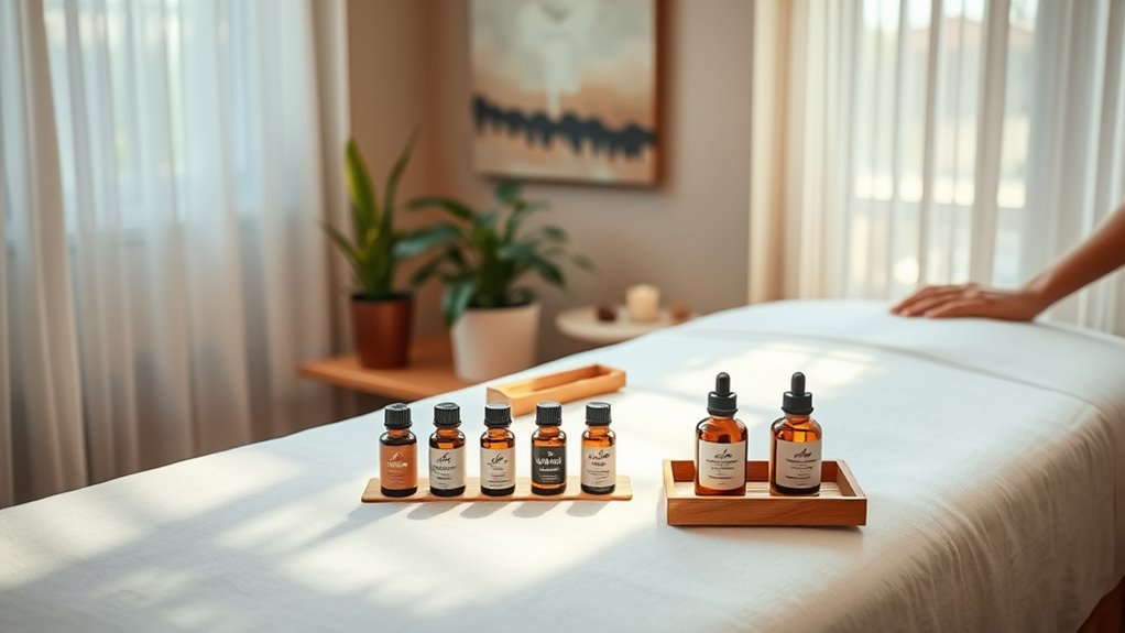 transformative aromatherapy massage experience