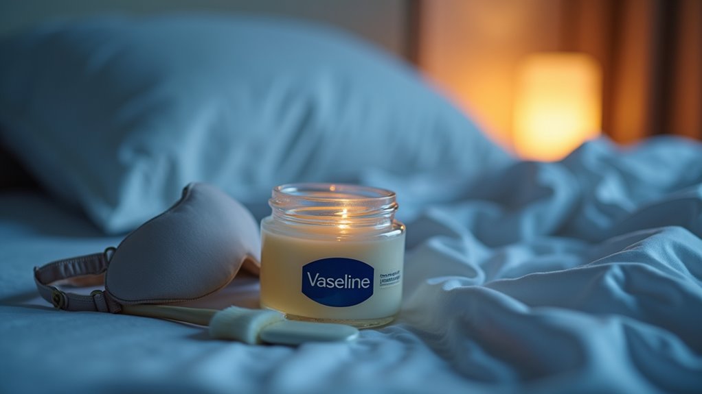 vaseline for overnight beauty
