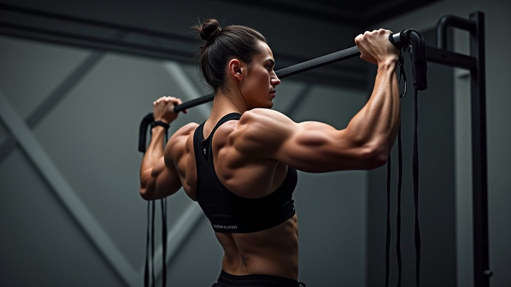 band rows for rhomboids