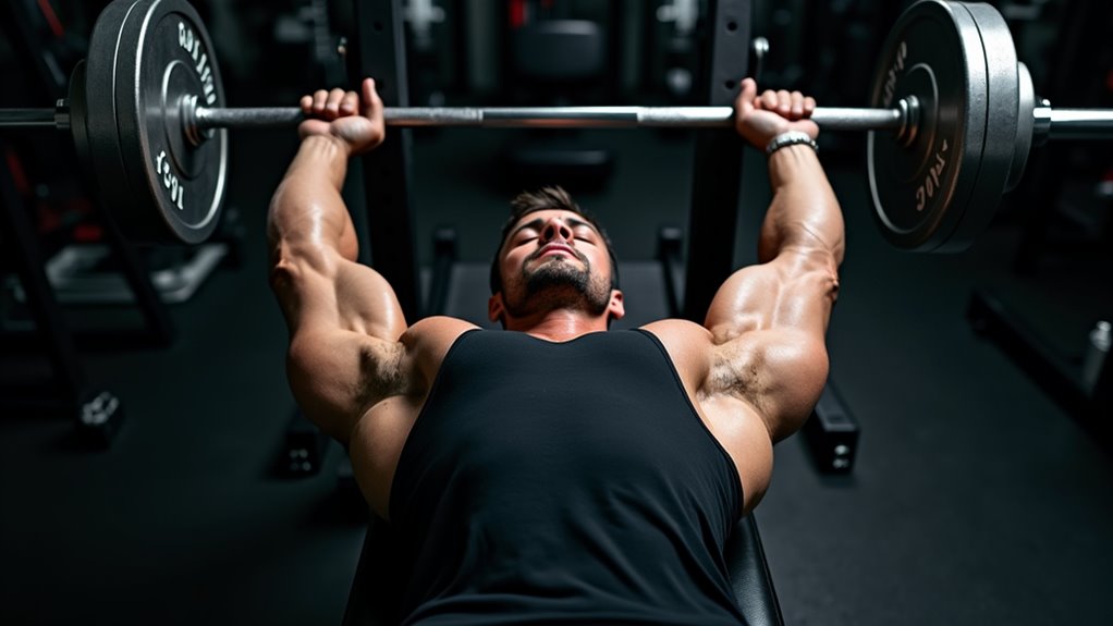 bench press builds mass