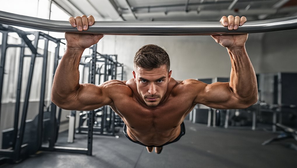chin ups strength training