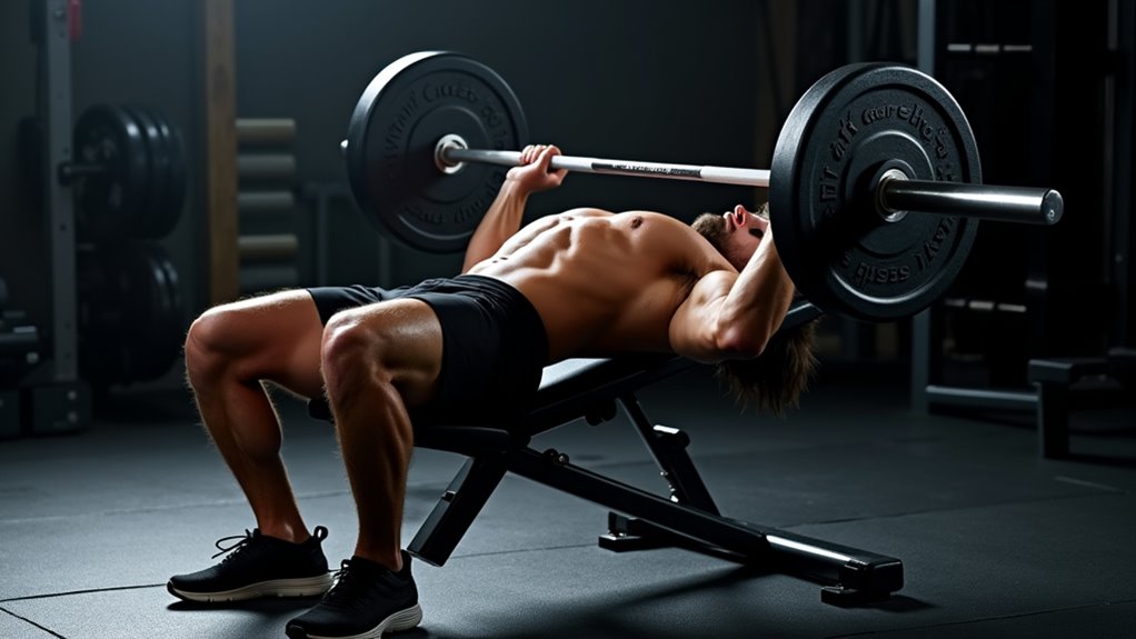 decline press targets lower pecs