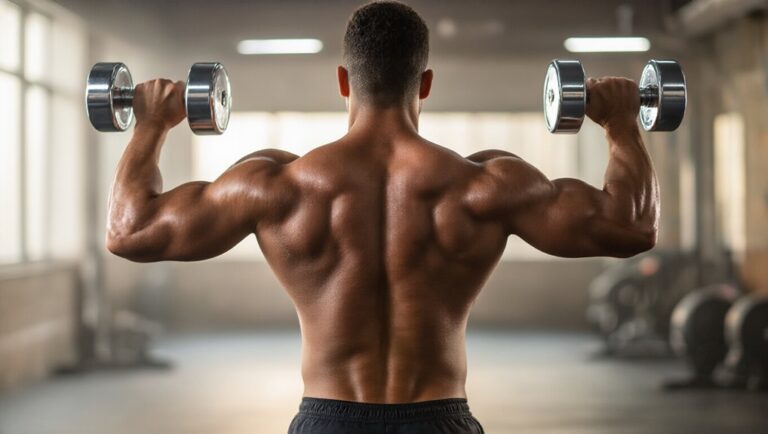 dumbbell shoulder workout transformation