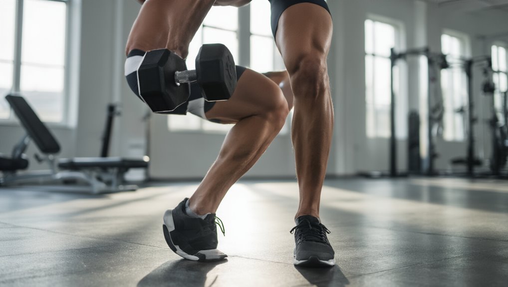 dumbbell workouts for legs