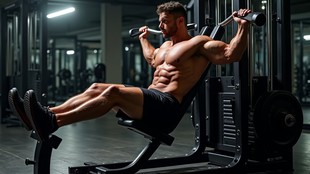 glute activation during leg press