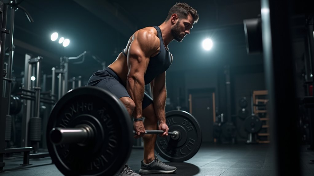 hip hinge barbell deadlift