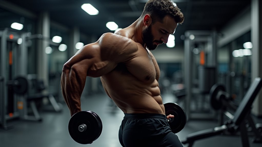 master dumbbell bent over rows