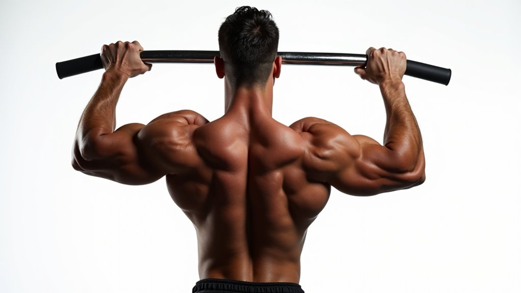 muscle coordination in chin ups