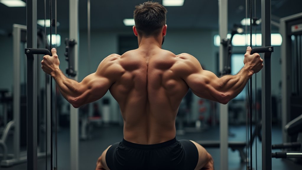 seated cable row technique