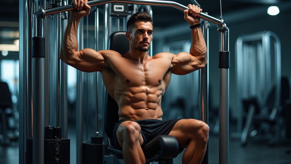 seated shoulder press rehabilitation