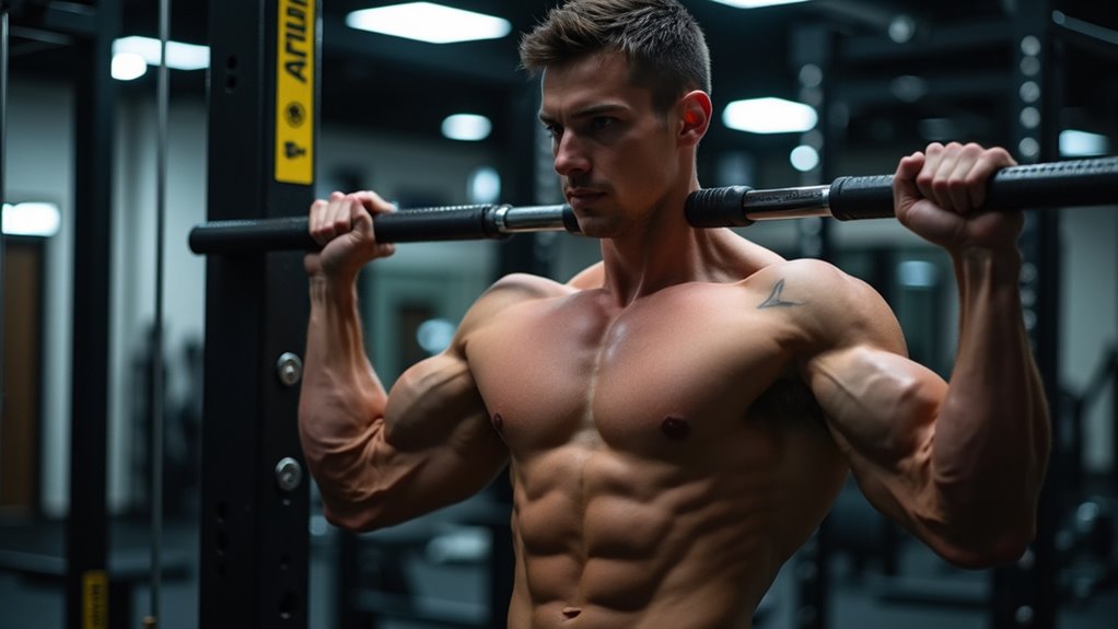 straight arm pulldown technique